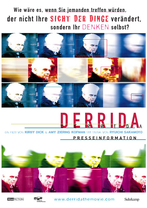 Plakat zum Film: Derrida