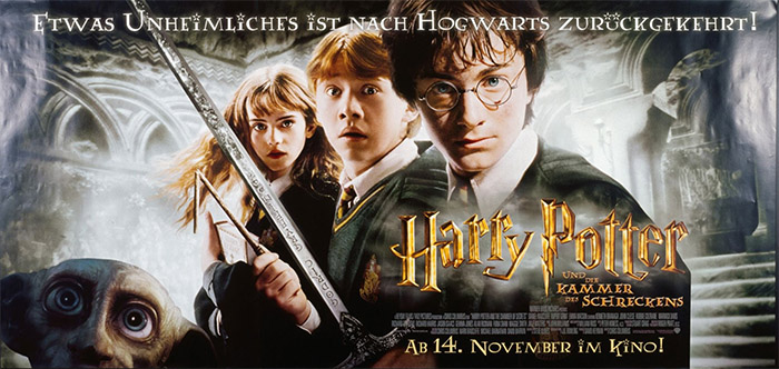Plakat zum Film: Harry Potter und die Kammer des Schreckens