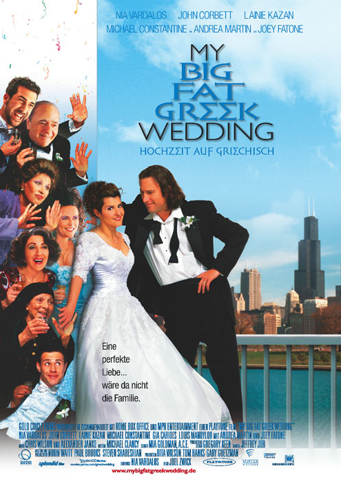 Poster zum Film: My Big Fat Greek Wedding Plakat zum Film: My Big Fat Greek Wedding
