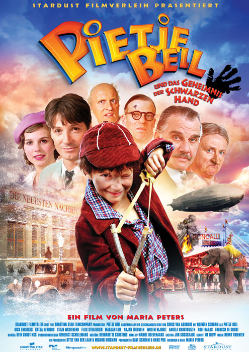 Plakat zum Film: Pietje Bell und das Geheimnis der schwarzen Hand
