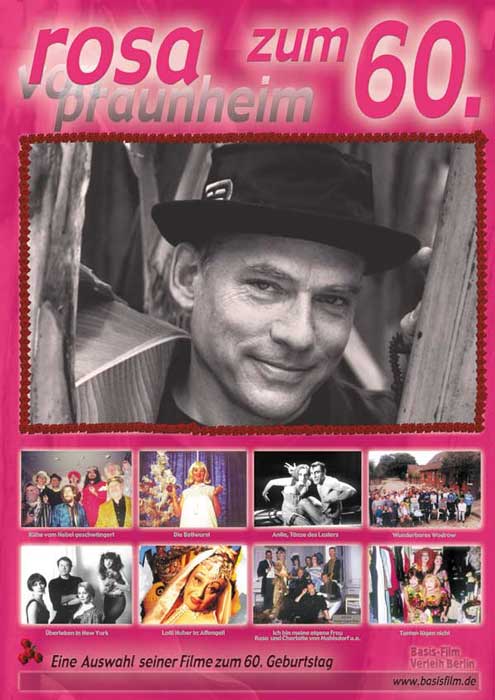 Plakat zum Film: Rosa von Praunheim zum 60.