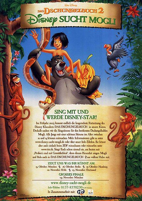 Plakat zum Film: Dschungelbuch 2, Das