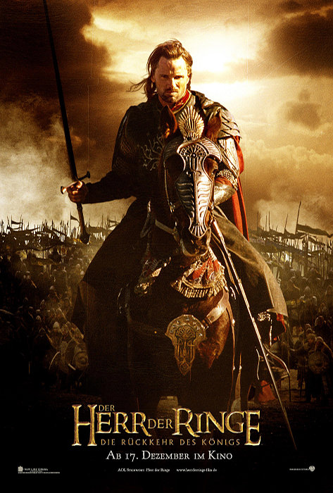 Plakat zum Film: Herr der Ringe: Die Rückkehr des Königs, Der