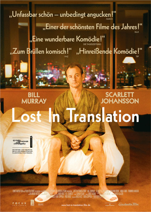 Plakat zum Film: Lost in Translation