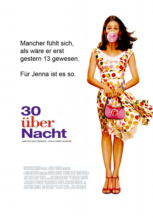 Plakat zum Film: 30 über Nacht