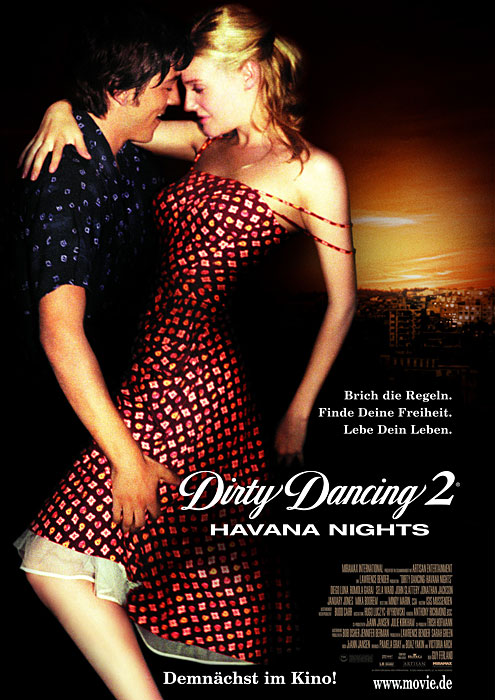 Plakat zum Film: Dirty Dancing 2: Havana Nights