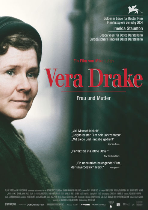 Plakat zum Film: Vera Drake