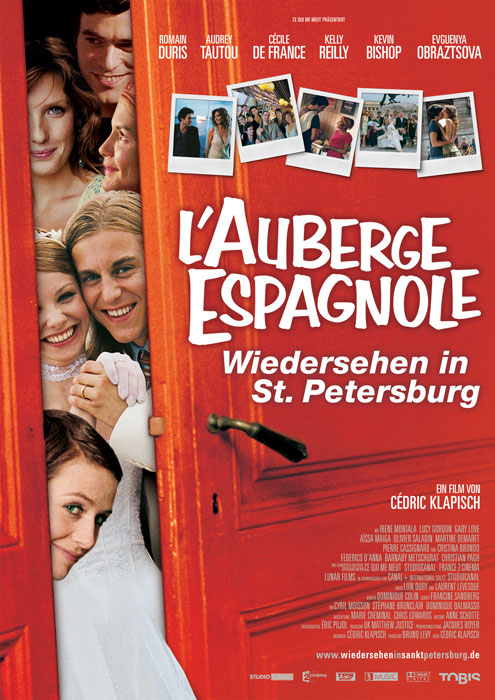 Plakat zum Film: L' auberge espagnole - Wiedersehen in St. Petersburg