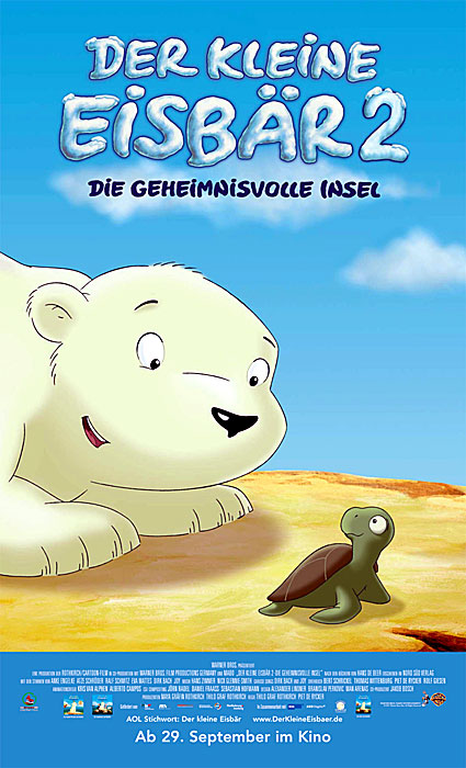 Plakat zum Film: kleine Eisbär 2, Der - Die geheimnisvolle Insel