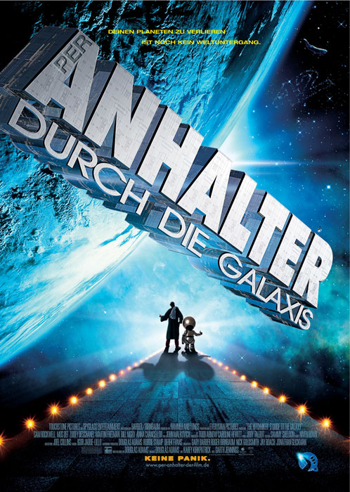 Plakat zum Film: Per Anhalter durch die Galaxis