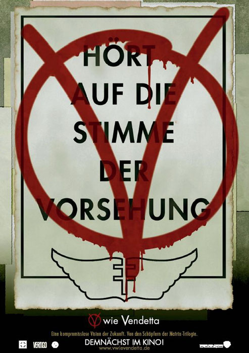 Plakat zum Film: V wie Vendetta