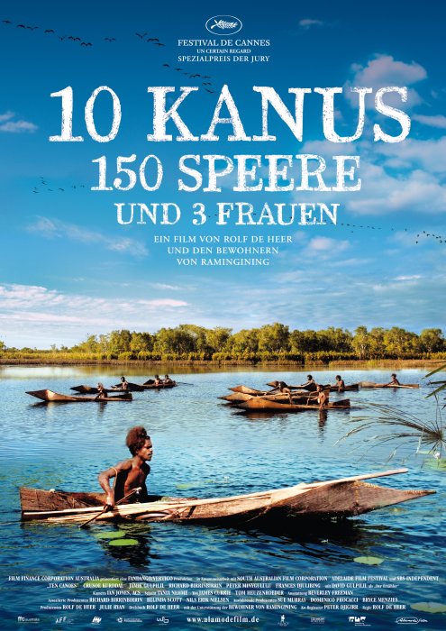 Plakat zum Film: Zehn Kanus, 150 Speere und drei Frauen