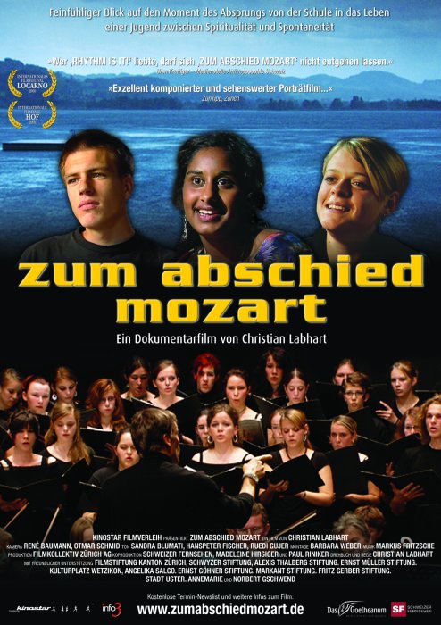 Plakat zum Film: Zum Abschied Mozart