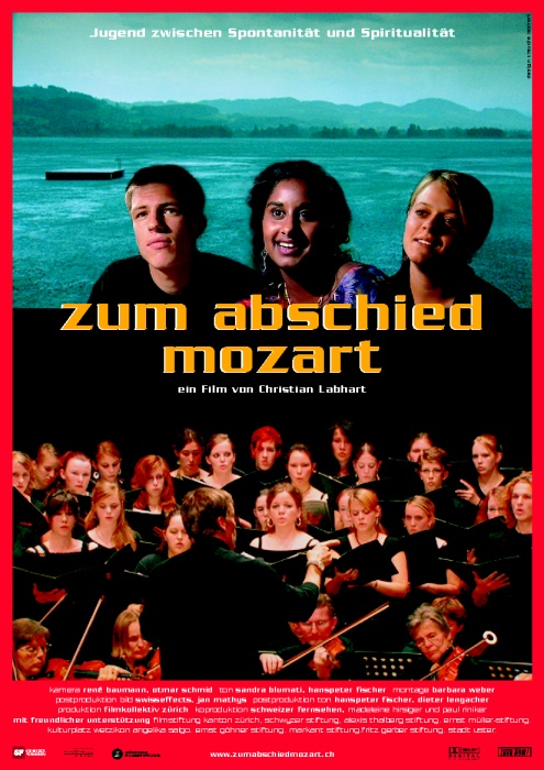 Plakat zum Film: Zum Abschied Mozart