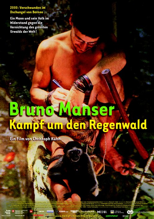 Plakat zum Film: Bruno Manser - Kampf um den Regenwald