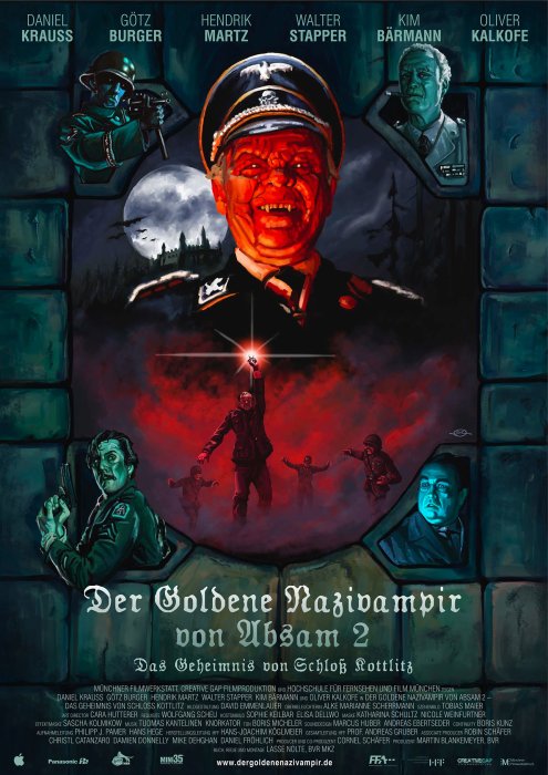 Plakat zum Film: goldene Nazivampir von Absam 2, Der - Das Geheimnis von Schloß Kottlit