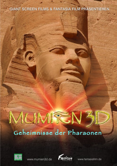 Plakat zum Film: Mumien 3D - Geheimnisse der Pharaonen