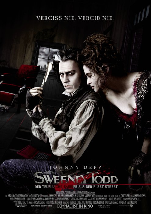 Plakat zum Film: Sweeney Todd - Der teuflische Barbier aus der Fleet Street