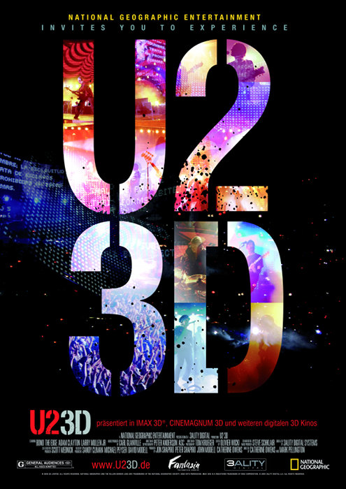 Plakat zum Film: U2 3D