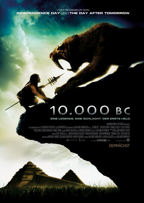 Plakat zum Film: 10.000 BC