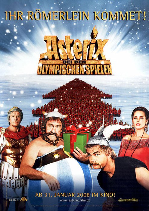 Plakat zum Film: Asterix bei den Olympischen Spielen