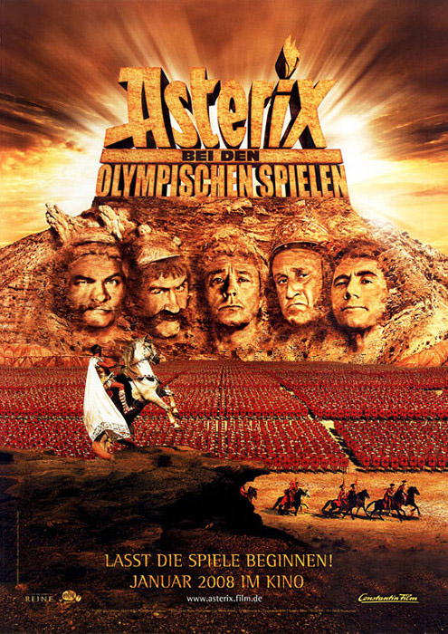 Plakat zum Film: Asterix bei den Olympischen Spielen
