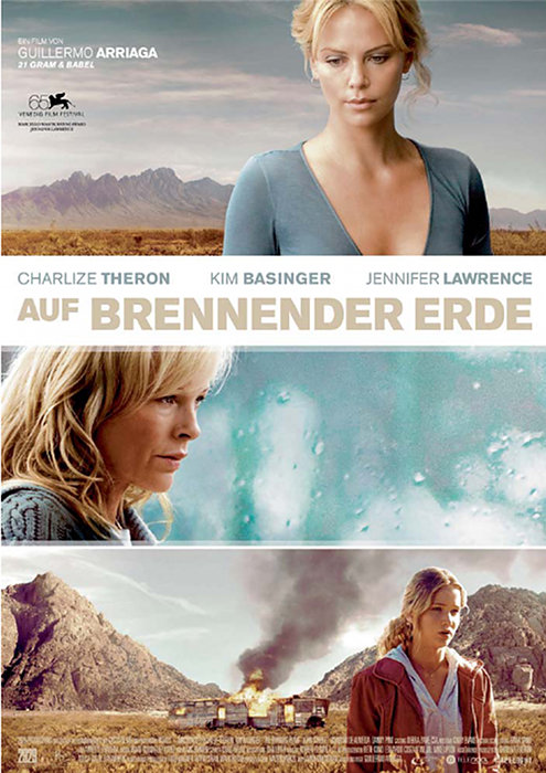 Plakat zum Film: Auf brennender Erde