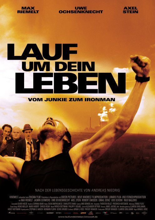 Plakat zum Film: Lauf um Dein Leben - Vom Junkie zum Ironman