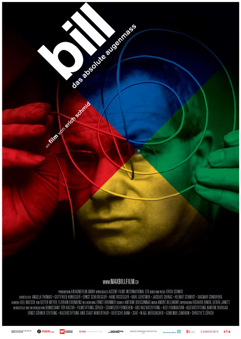 Plakat zum Film: Max Bill - Das absolute Augenmaß