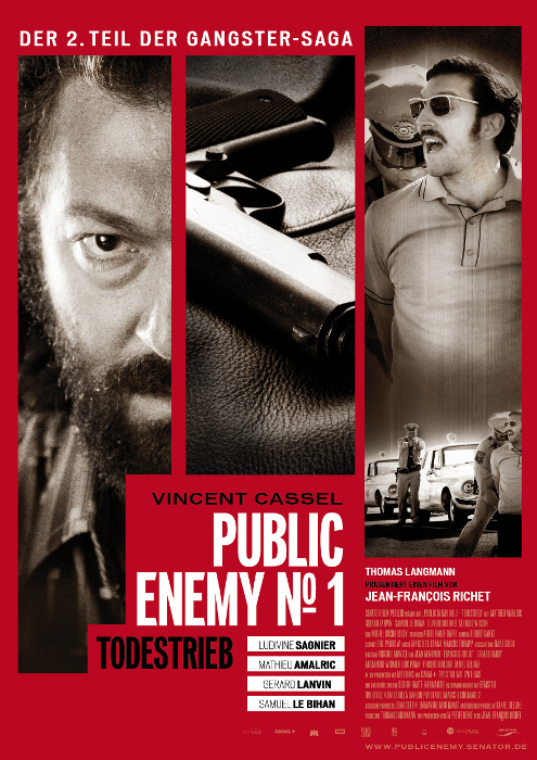 Plakat zum Film: Public Enemy No. 1 - Todestrieb