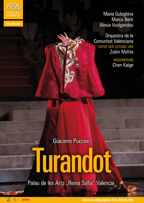 Plakat zum Film: Puccini Turandot