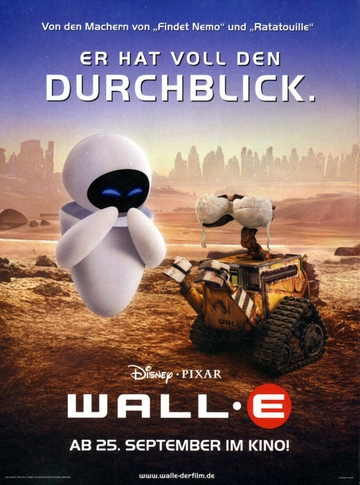 Plakat zum Film: Wall-E - Der Letzte räumt die Erde auf