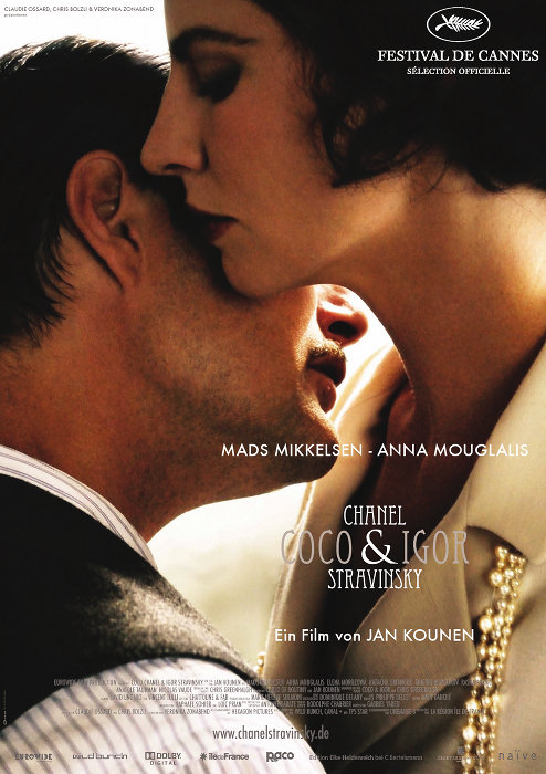 Plakat zum Film: Coco Chanel und Igor Stravinsky