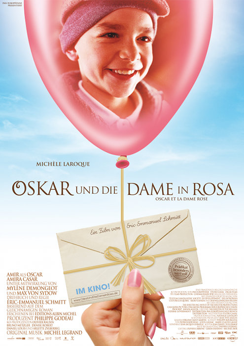 Plakat zum Film: Oskar und die Dame in Rosa
