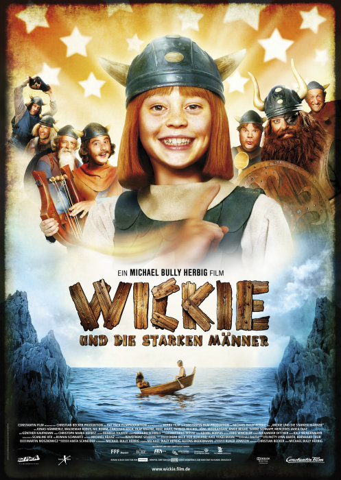 Plakat zum Film: Wickie und die starken Männer