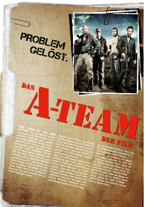 Plakat zum Film: A-Team, Das - Der Film