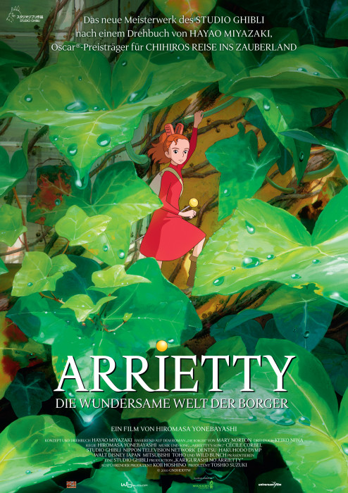 Plakat zum Film: Arrietty - Die wundersame Welt der Borger