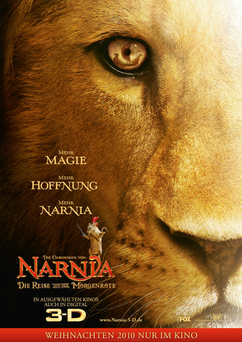 Plakat zum Film: Chroniken von Narnia - Die Reise auf der Morgenröte, Die