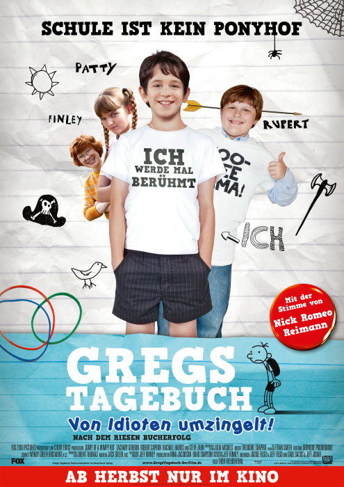 Plakat zum Film: Gregs Tagebuch - Von Idioten umzingelt!