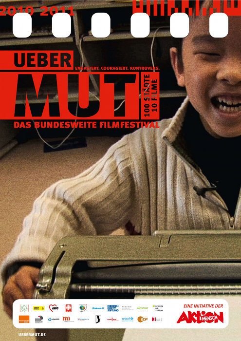Plakat zum Film: ueber Mut - Das bundesweite Filmfestival