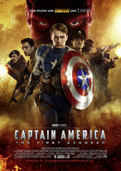 Plakat zum Film: Captain America - The First Avenger