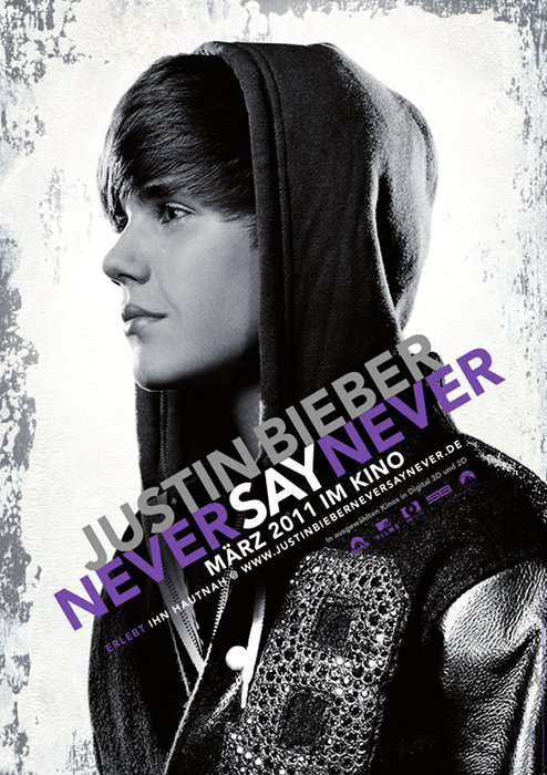 Plakat zum Film: Justin Bieber - Never Say Never