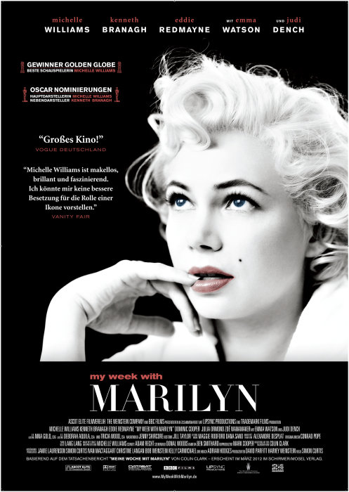 Plakat zum Film: My Week with Marilyn