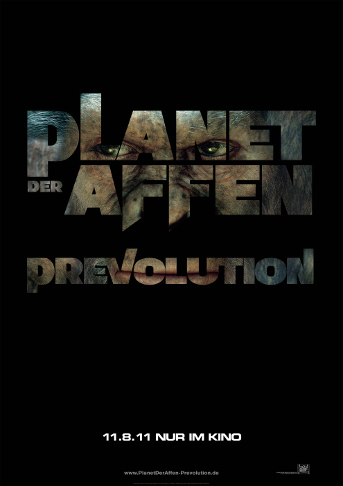 Plakat zum Film: Planet der Affen - Prevolution