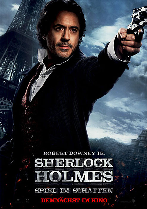 Plakat zum Film: Sherlock Holmes - Spiel im Schatten