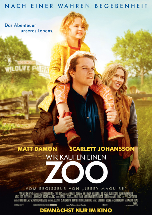 Plakat zum Film: Wir kaufen einen Zoo