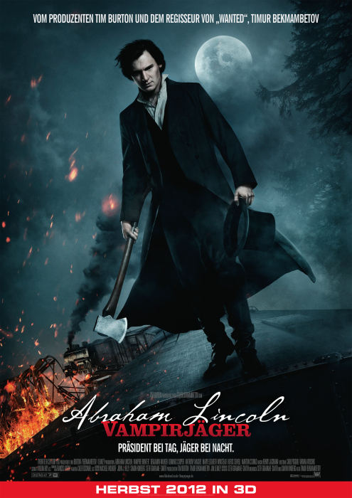 Plakat zum Film: Abraham Lincoln - Vampirjäger