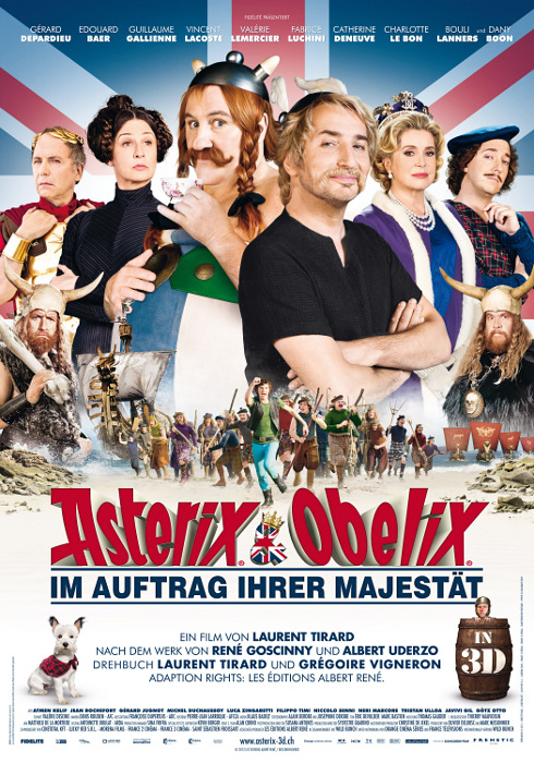 Plakat zum Film: Asterix & Obelix - Im Auftrag Ihrer Majestät