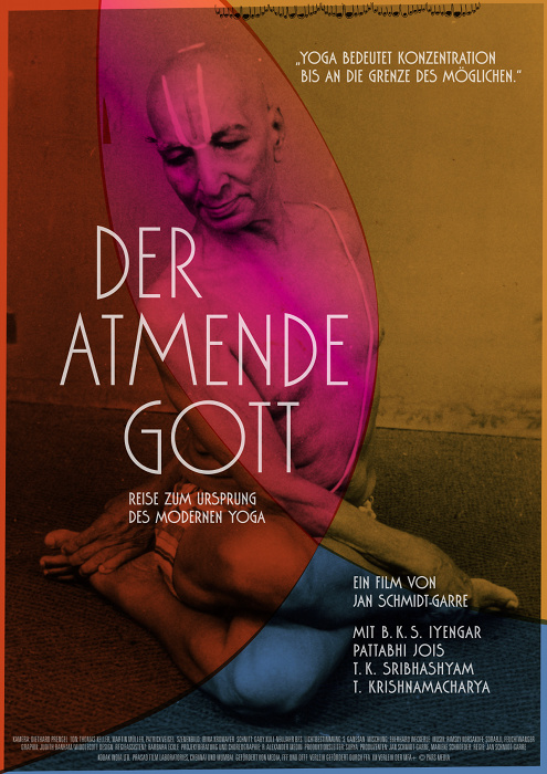 Plakat zum Film: atmende Gott, Der - Reise zum Ursprung des modernen Yoga