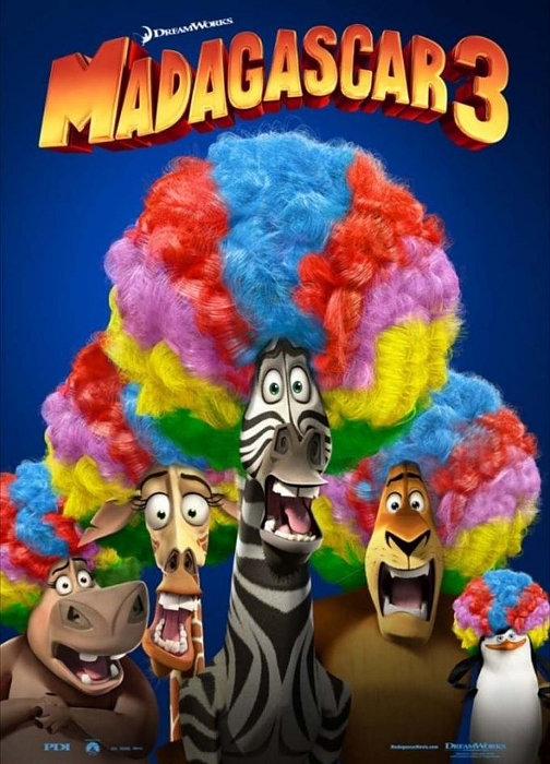 Plakat zum Film: Madagascar 3 - Flucht durch Europa